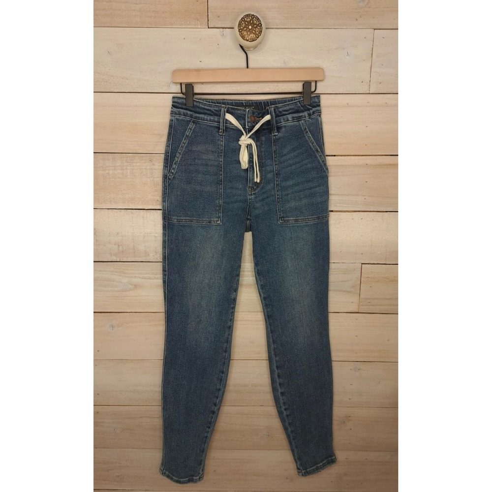 Streetwear‎ Utility Chic Judy Blue Jeans Women's 3/26 Stretch Joggers Bohemian